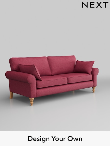 Fine Chenille Easy Clean/Mid Raspberry Pink Mallory (326799) | £999