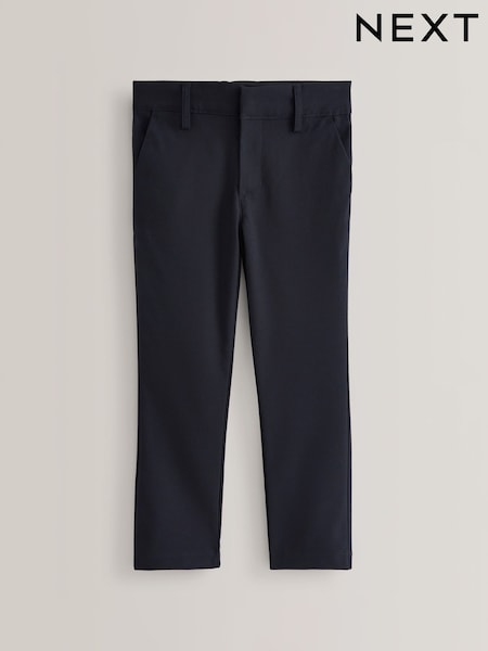 Navy Regular Waist School Formal Stretch Skinny Trousers (3-17yrs) (326988) | £8 - £16