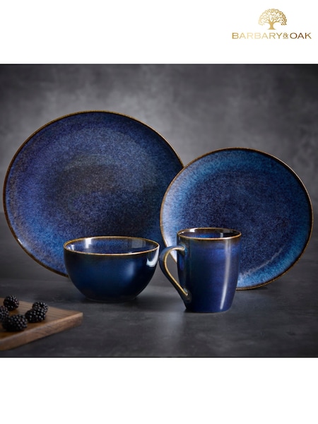 Barbary And Oak 16 Piece Stonerware Dinner Set