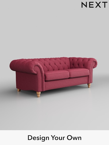 Fine Chenille Easy Clean/Mid Raspberry Pink Gosford Ii Deep Sit (327431) | £1,525