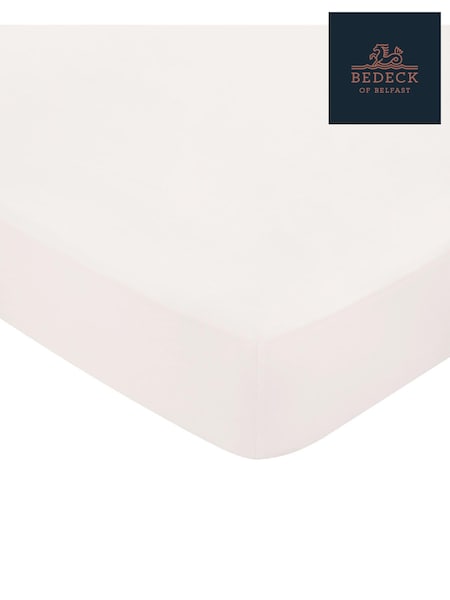 Bedeck Of Belfast Cream 1000 Thread Countcotton Sateen Fitted Sheet (328053) | £95 - £125