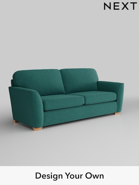 Fine Chenille Easy Clean/Dark Juniper Green Malvern (329265) | £1,175