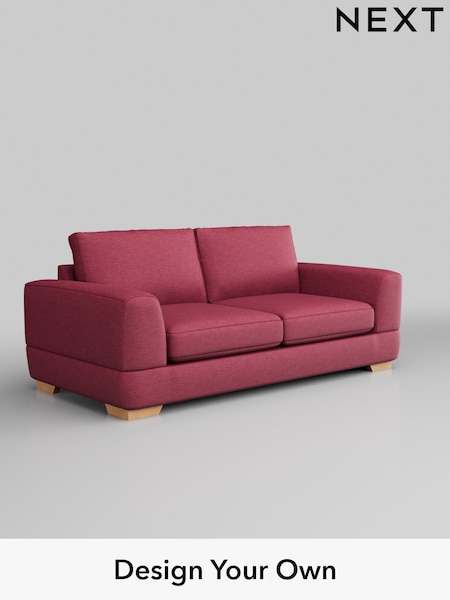 Fine Chenille Easy Clean/Mid Raspberry Pink Clayton (329294) | £1,225