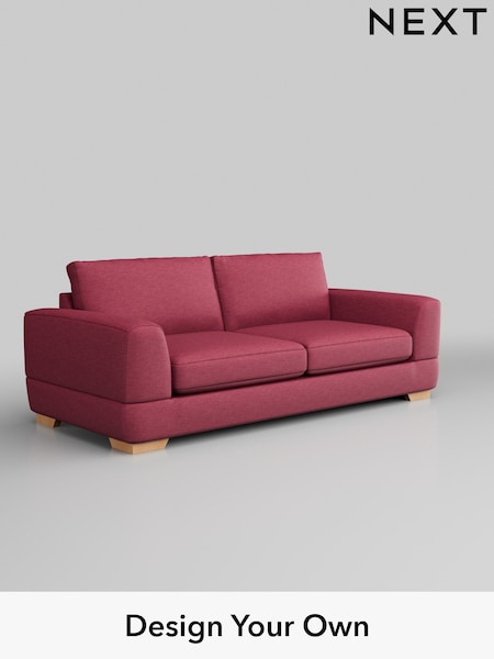 Fine Chenille Easy Clean/Mid Raspberry Pink Clayton (329294) | £1,325