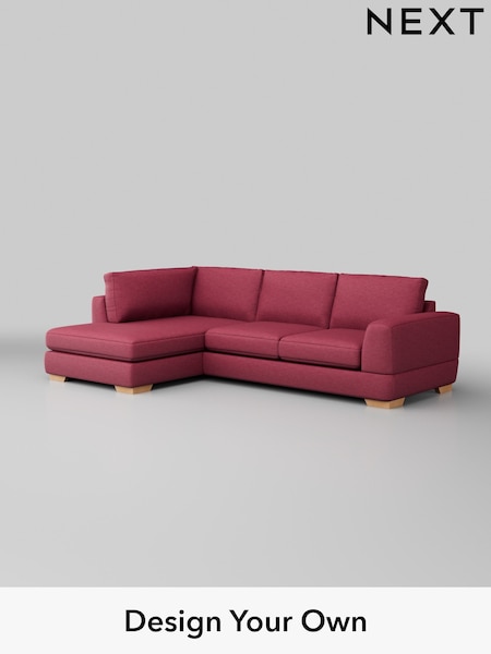 Fine Chenille Easy Clean/Mid Raspberry Pink Clayton (329294) | £1,825