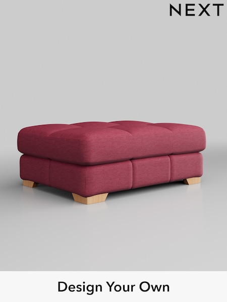 Fine Chenille Easy Clean/Mid Raspberry Pink Brooke Deep Sit (329308) | £599