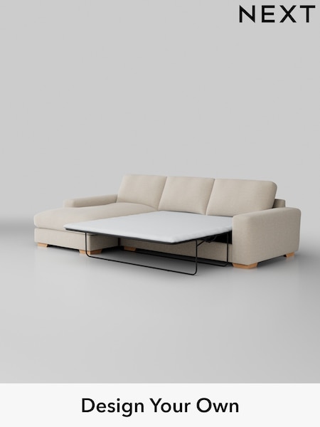 Fine Chenille Easy Clean/Oyster Houghton Deep Relaxed Sit (329471) | £2,825