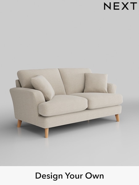 Fine Chenille Easy Clean/Oyster Conway Relaxed Sit (329577) | £1,250