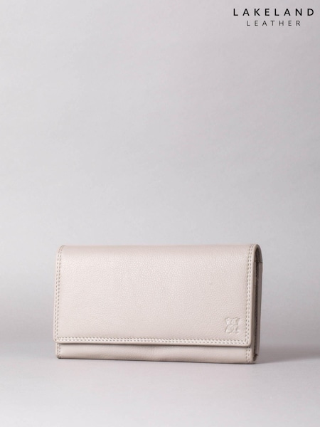 Lakeland Leather Grey Large Purse (330467) | £35