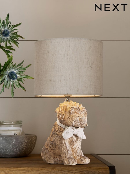 Natural Charlie Table Lamp (330681) | £40