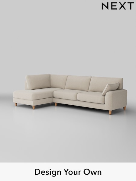 Fine Chenille Easy Clean/Oyster Campbell (330759) | £1,975