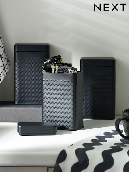 Set of 3 Black Oakley Storage Tins (331098) | £16
