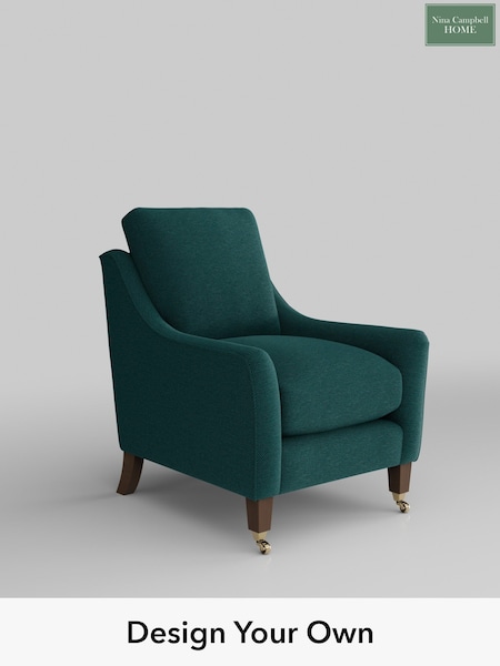 Whistler/Peacock Teal Oakfield By Nina Campbell (331294) | £850