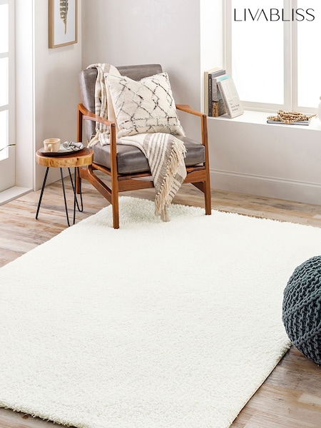 Livabliss Cloudy Shaggy Plush Pile Rug