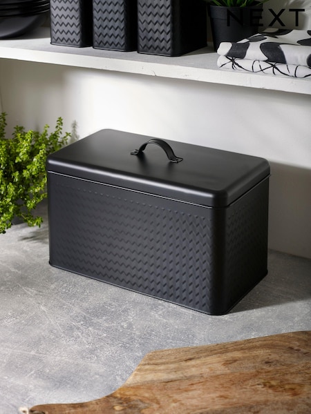 Black Oakley Bread Bin (332667) | £20