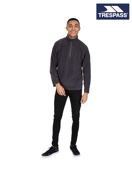 Trespass Quarter Zip Blackford Micro Fleece (334743) | £15