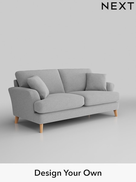 Tweedy Blend Easy Clean/Light Silver Grey Conway Relaxed Sit (335211) | £1,250