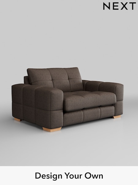 Monza Faux Leather Easy Clean/Peppercorn Brown Brooke Deep Sit (335711) | £1,525