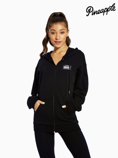 Pineapple Black Badge Zip Hoodie (337339) | £36