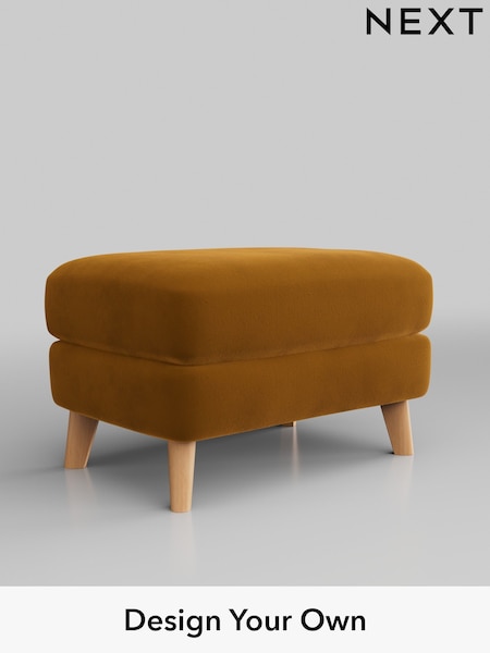 Plush Velvet Easy Clean/Mustard Yellow Conway Relaxed Sit (337635) | £425