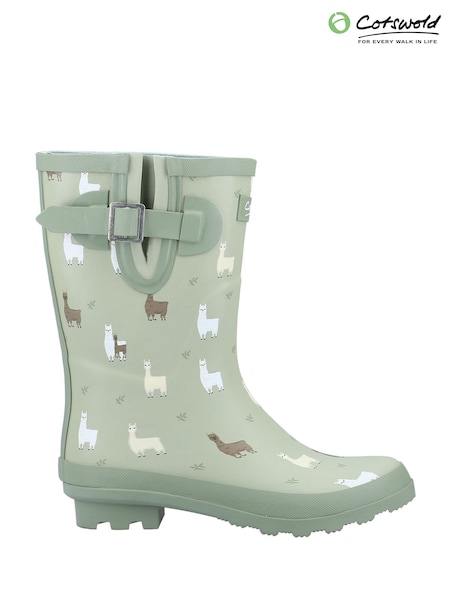 Cotswolds Green Farmyard Mid Wellington Wellies (338366) | £45