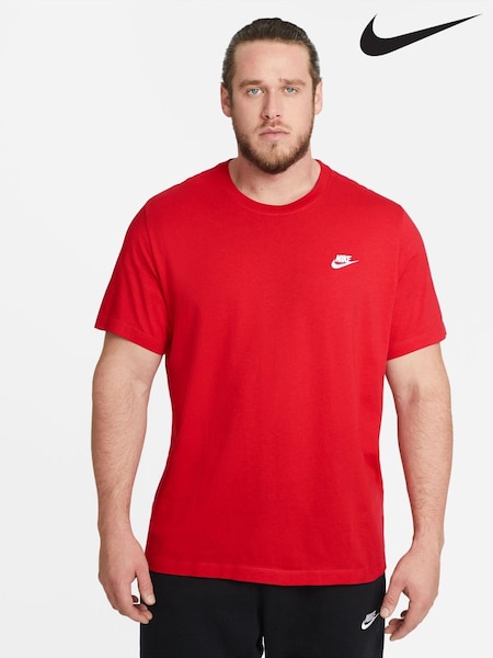 Nike University Red Club T-Shirt (338667) | £23