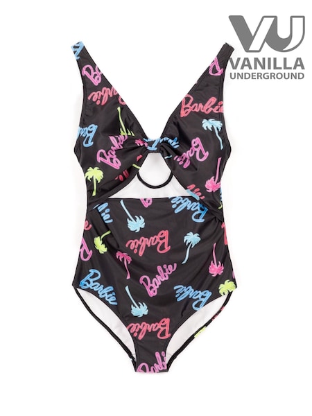 Vanilla Underground Black Ladies Barbie Print Swimsuit (339120) | £30