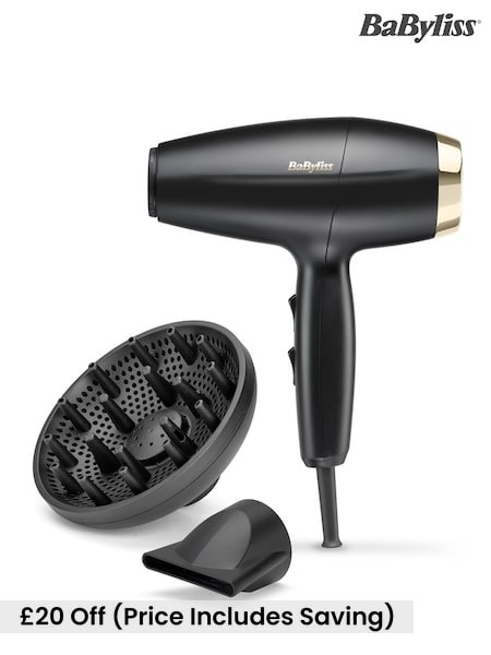 Black - Babyliss Digital Power Dry Hair Dryer