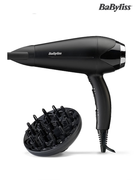 Black - Babyliss Turbo Smooth 2200 Hair Dryer