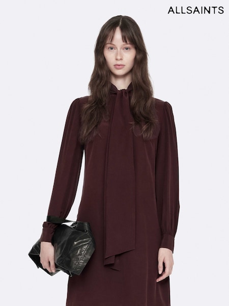 Red - Allsaints Jamie Dress