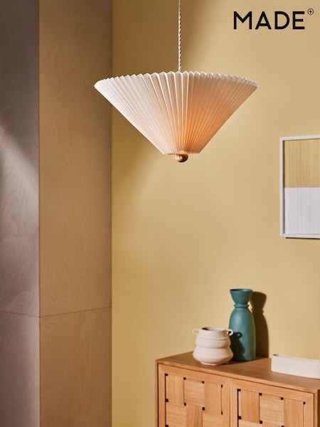 MADE.COM Cream Lila Easyfit Shade (343248) | £69