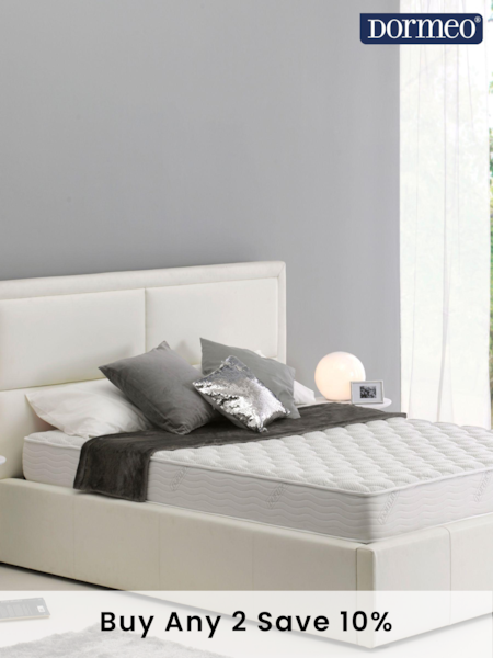Dormeo White Memory Silver Plus Medium Mattress (343395) | £265 - £400