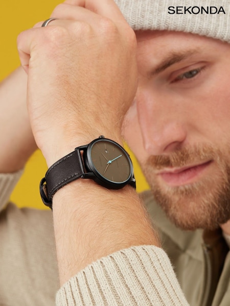 Sekonda Dark Grey Watch (348432) | £50