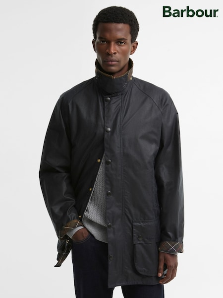 Blue - Regular Barbour® Icons Beaufort Wax Jacket