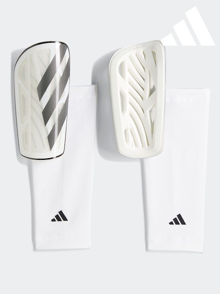 adidas White Shin Guards (349432) | £23