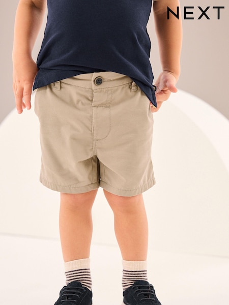 Stone Chinos Shorts (3mths-7yrs) (349583) | £6 - £8