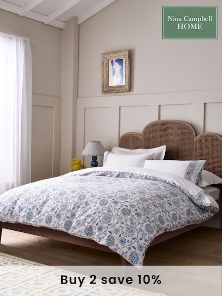Nina Campbell Natural Palmier Bed (349786) | £699 - £899