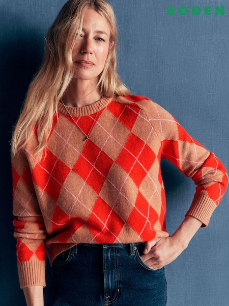 Orange - Boden Ariadne Jumper