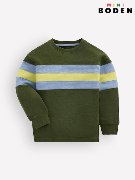 Green - Boden Relaxed Midweight T-shirt