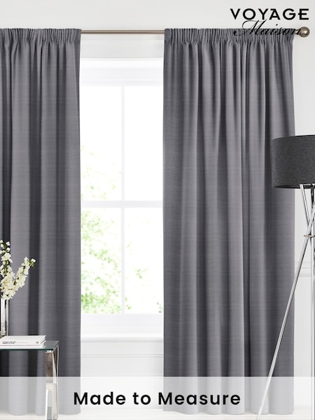 Mercury Grey Voyage Maison Jasper Made To Measure Curtains (354257) | £109