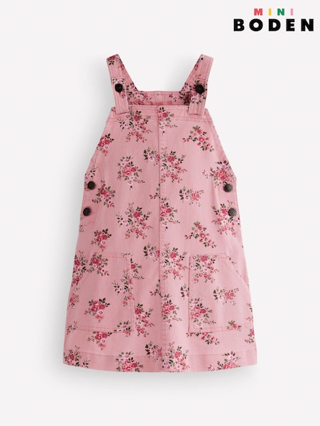 Pink - Boden Adeline A-line Dungarees Dress