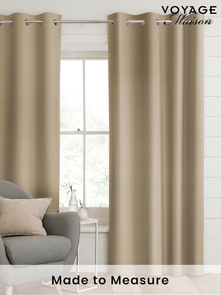 Sand Cream Voyage Maison Jasper Made To Measure Curtains (355910) | £109