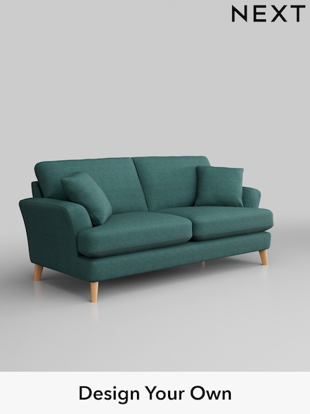 Tweedy Chenille/Dark Teal Green Conway Relaxed Sit (358240) | £1,250