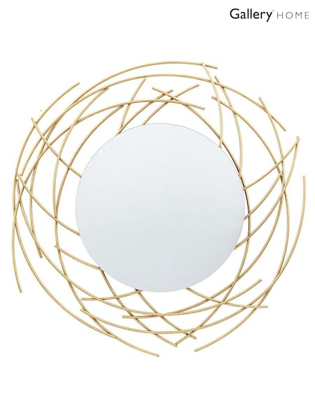 Gallery Home Gold Barking Mirror (358859) | £94