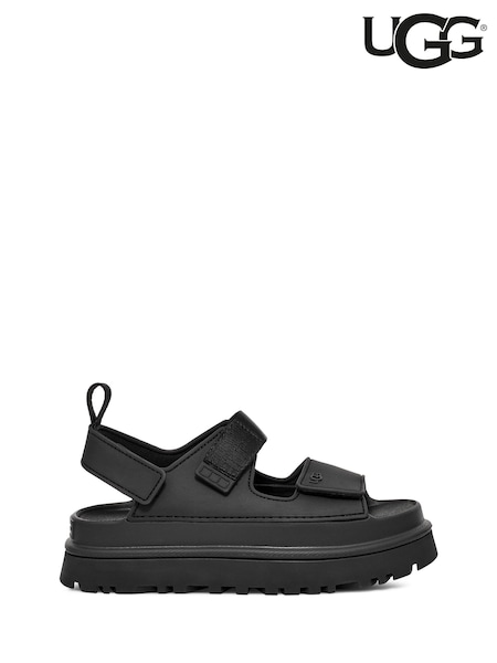 UGG Black Goldenglow Sandals (360469) | £90