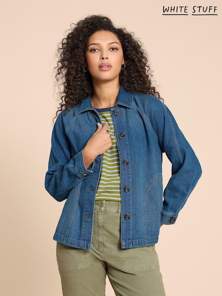 White Stuff Blue Eden Denim Jacket (361770) | £70