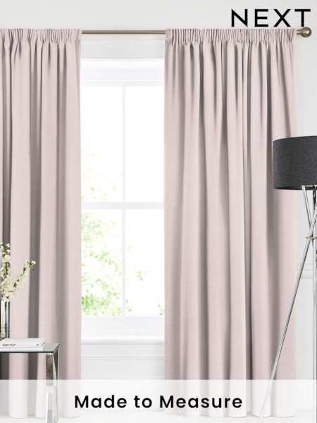 Rose Pink Soho Made To Measure Curtains (361817) | £100