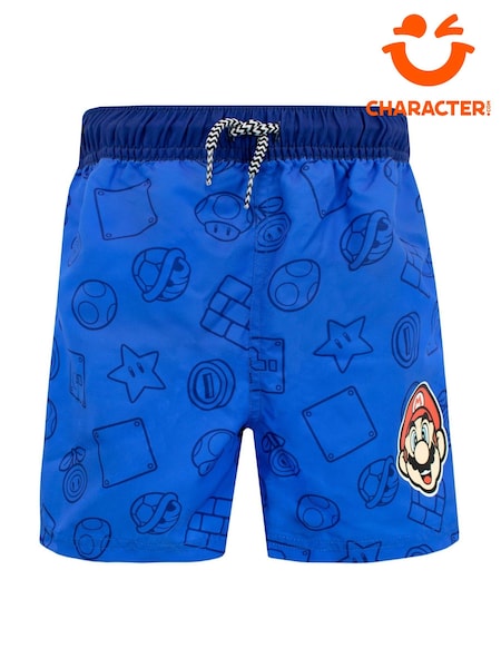 Character Blue Super Mario Swim Shorts (361968) | £17