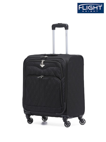 Flight Knight 56x45x25cm EasyJet Overhead Soft Case Cabin Carry On Suitcase Hand Luggage (362194) | £55