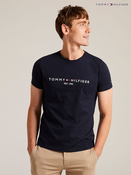 Tommy Hilfiger Blue Logo T-Shirt (362544) | £45